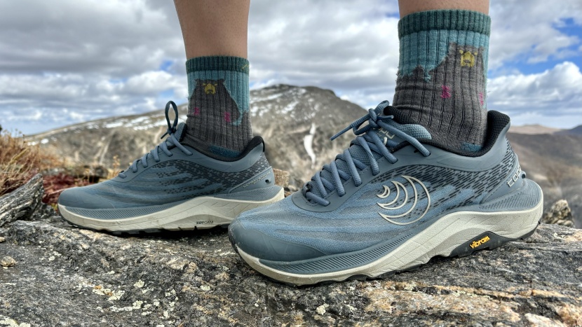 the ultraventure 4 offers plenty of cushion and support underfoot...